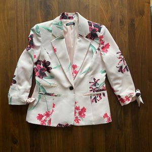 Nine West Floral Blazer